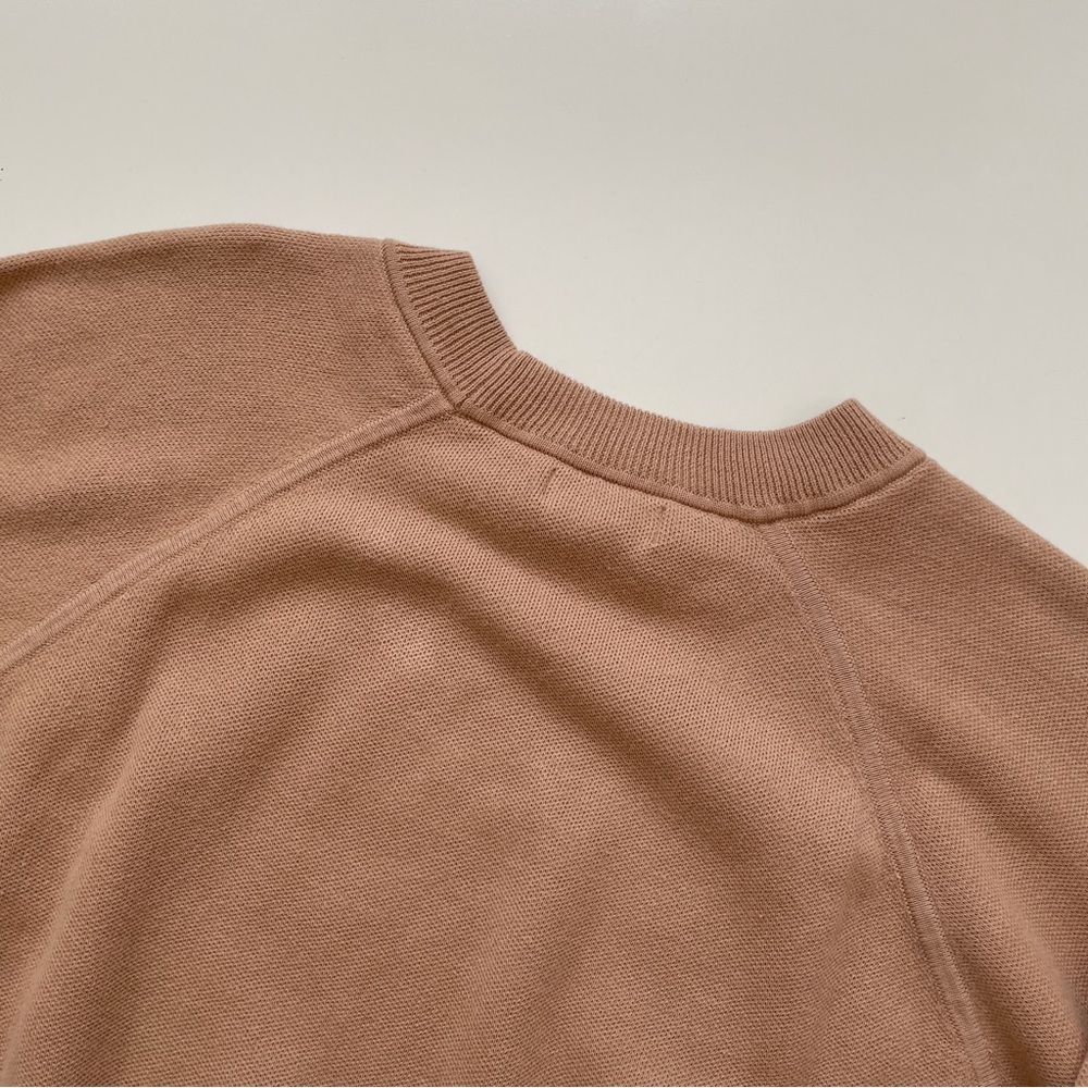 Calvin Klein Jeans Tan Brown Fall Cozy Knit Crew Neck Sweater, Size Medium - Picture 8 of 11